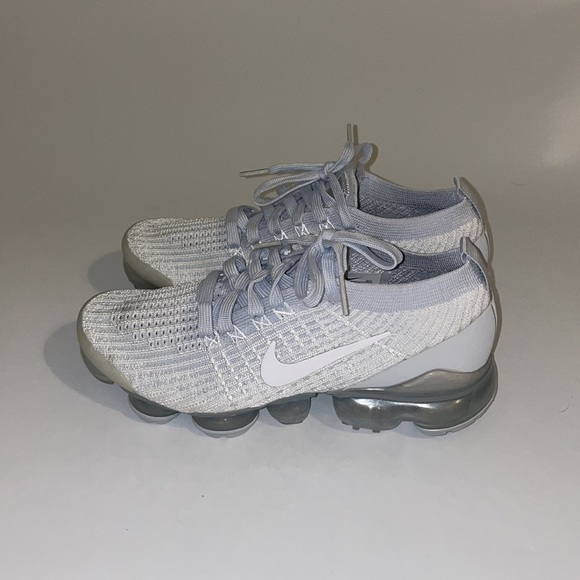Size 6.5 - Nike Air VaporMax Flyknit 3 Pure Platinum W - Picture 3 of 6